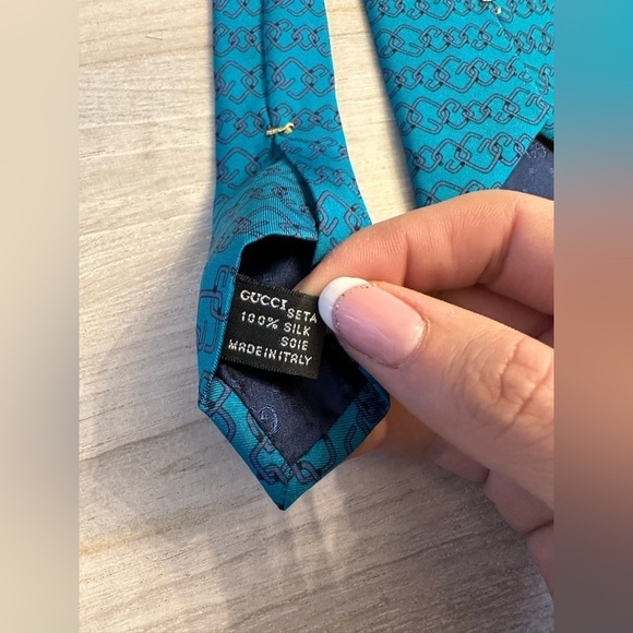 🆕 GUCCI Men’s silk tie - Picture 5 of 7